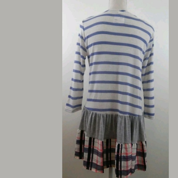 Peach Love California Tunic Top Ruffle Hem Size M - Picture 3 of 6